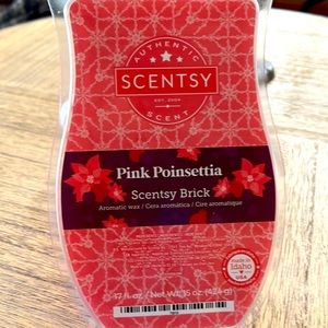 Scentsy Brick Pink Poinsettia